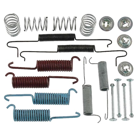 Carlson Brake Hardware Vw 91-76 All In 1 Kit, 17258 17258